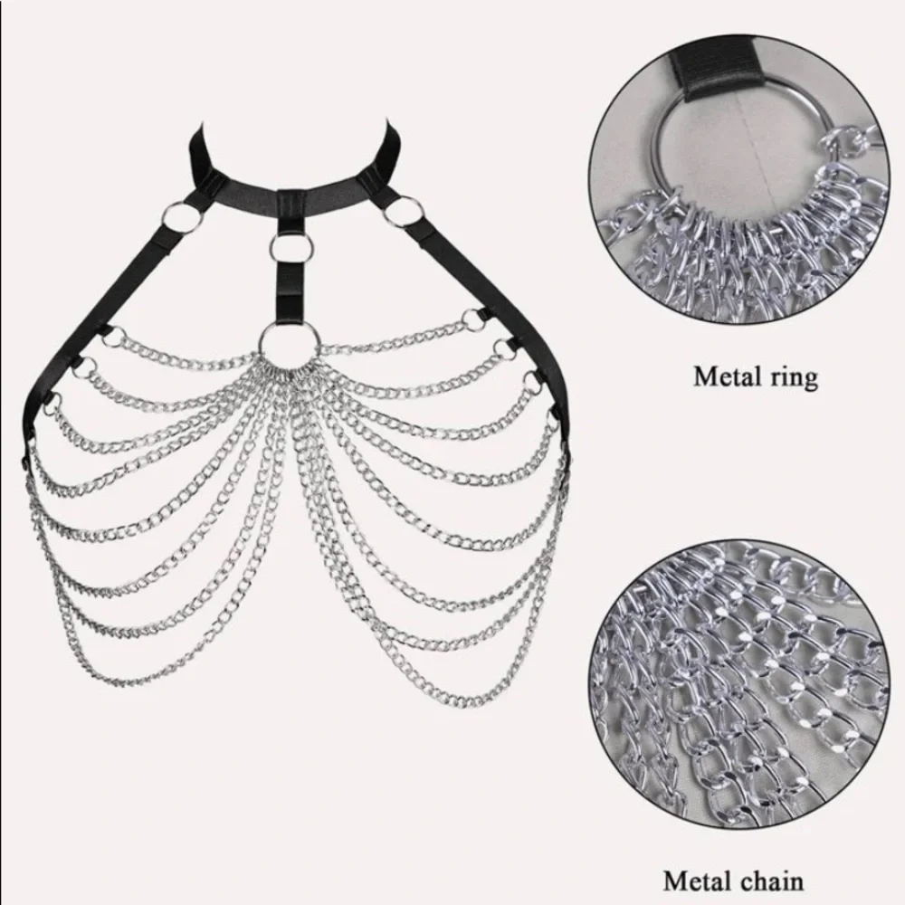 Chain Bra Harness - Picture 2 of 4